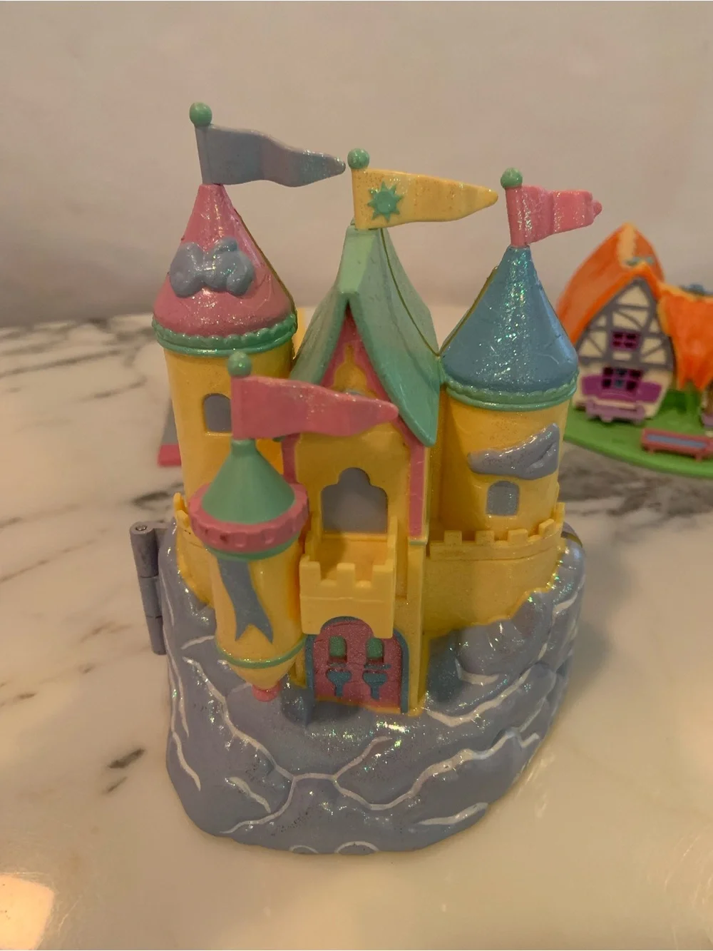 Vintage 90’s Bluebird Polly Pocket Lot Heart Compact Neighborhood House & More